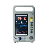 Pulse oximeter, patient monitor, indicators: blood pressure, heart rate, SpO2, SpO2,