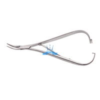 Orthodontic clamp, Mathieu curved (ORT-016)