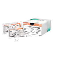 Thread MONOSYN B.BRAUN, packing 36 pieces, thickness 2/0 USP, length 70 cm, monofilament structure, color violet, resorption 60-90 days, needle length 26 mm, needle type stitching, needle bend 3/8 circle TS-1026 Thread MONOSYN B.BRAUN, packing 36 pieces, thickness 2/0 USP, length 70 cm, monofilament structure, color violet, resorption 60-90 days, needle length 26 mm, needle type stitching, needle bend 3/8 circle TS-1026, в интернет-магазине