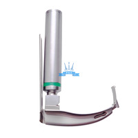 Laryngoscope Macintosh Fiber Optic, flexible tip (flexible tip) handle set and 4 blades (LM-005), купить