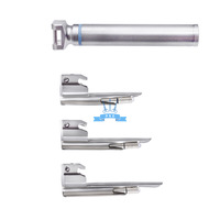 The laryngoscope Miller pediatric, a set a handle and 3 blades (LM-006) - photo # 2 The laryngoscope Miller pediatric, a set a handle and 3 blades (LM-006), купить