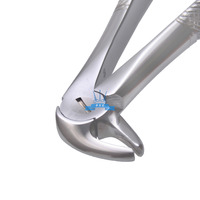 Curved tongs to remove lower premolars (ST-012)