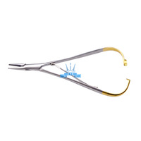 Mathieu needle holder, straight, tungsten-coated (ORT-019)