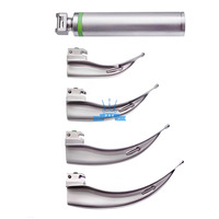 Laryngoscope Macintosh Fiber Optic, Handle and 4 Blades (LM-004) - photo # 2 Laryngoscope Macintosh Fiber Optic, Handle and 4 Blades (LM-004), купить