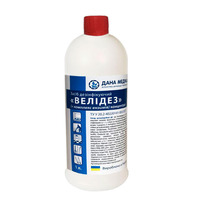 VELIDEZ DANAMED disinfectant for disinfection and pre-sterilization cleaning of tools and equipment, liquid - 1000 ml, without dispenser. Preparation of working solution - by diluting with water, depending on the required conditionment QC-012 VELIDEZ DANAMED disinfectant for disinfection and pre-sterilization cleaning of tools and equipment, liquid - 1000 ml, without dispenser. Preparation of working solution - by diluting with water, depending on the required conditionment QC-012, в интернет-магазине