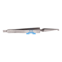Orthodontic tweezers, for mounting braces with a strap (ORT-025)